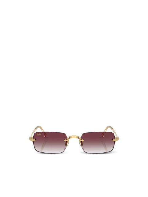 Ray-Ban x Asap Rocky rimless rectangle sunglasses