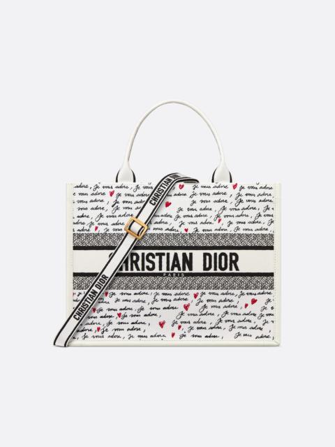 Dior Dioramour Medium Dior Book Tote