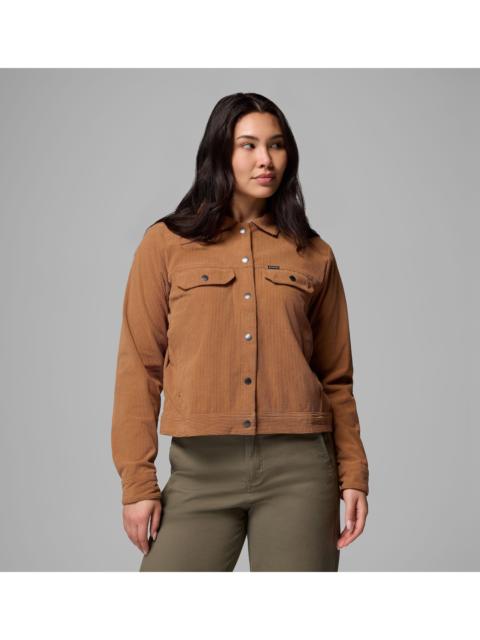 Columbia Women's Blue Point Creek Short Corduroy Shirt Jacket