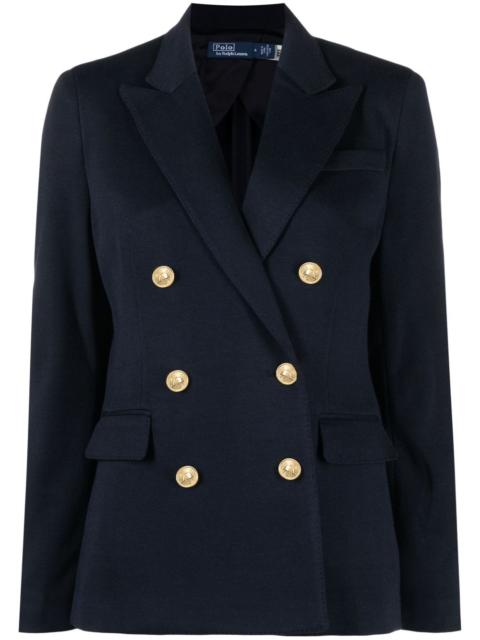 Polo Ralph Lauren double-breasted knitted blazer