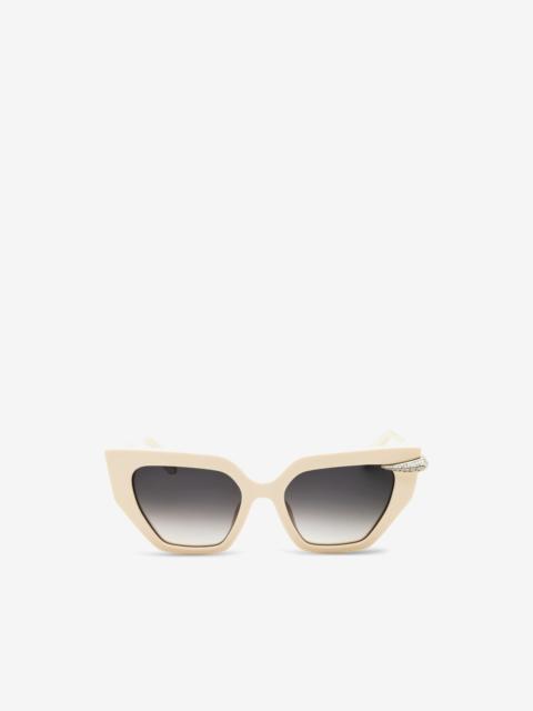 Roberto Cavalli embellished cat-eye sunglasses