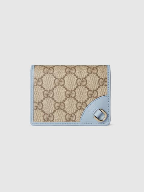 GUCCI GG Emblem mini wallet