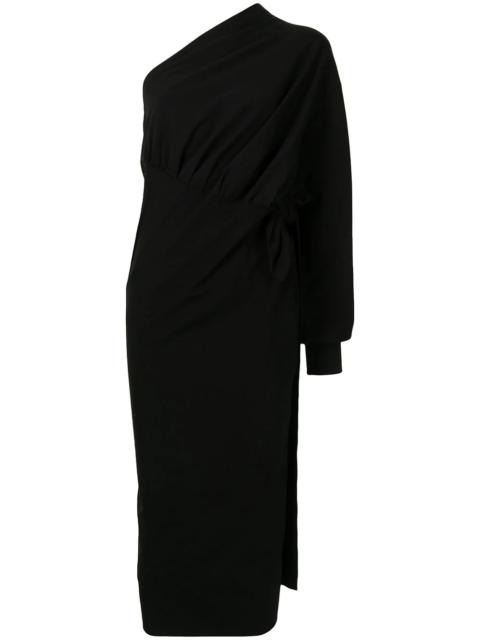 BALENCIAGA asymmetric wrap dress