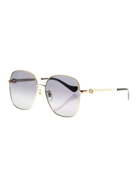 Gucci Women Chain Bridge Sunglasses