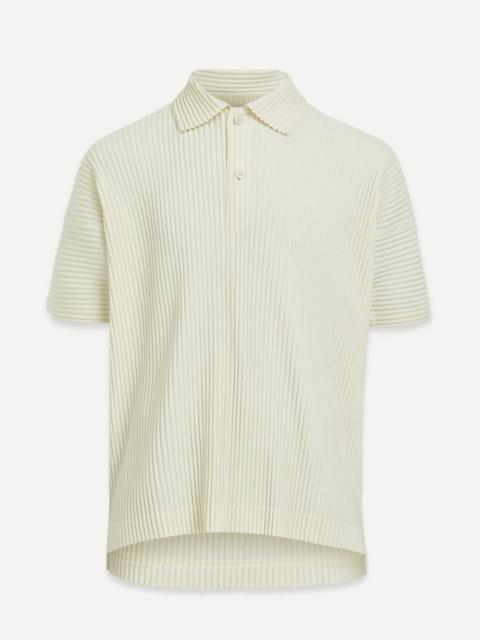 ISSEY MIYAKE MC JUNE Pleated Polo Shirt