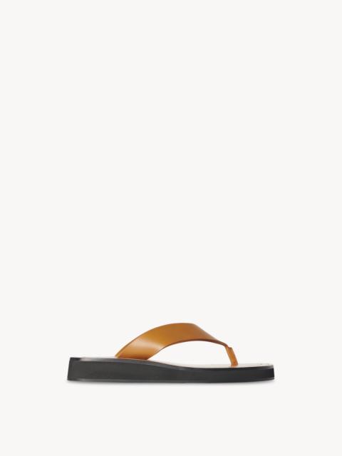 The Row Ginza Sandal in Leather