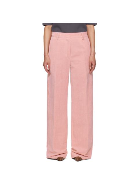 パンツ DRIES VAN NOTEN Antiqued Pink Paxy Pant DRIES VAN NOTEN PANTS Pink PAXY