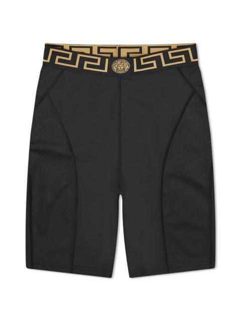 VERSACE Versace Greca Logo Gym Cycling Short
