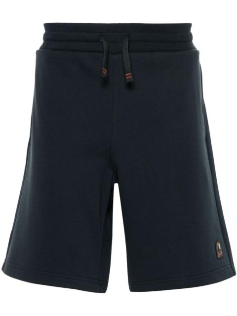 PARAJUMPERS logo-appliqué jersey shorts