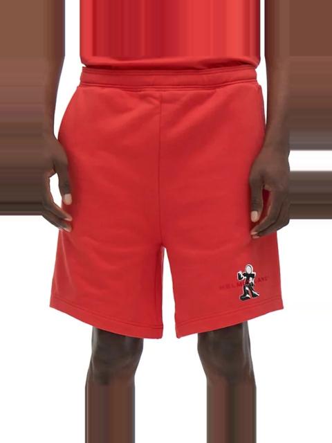 Helmut Lang Red Figure Shorts