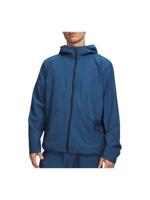 Under Armour Under Armour UA Unstoppable Woven Jacket Asia Sizing 'Wham Blue Black' 6014621-498
