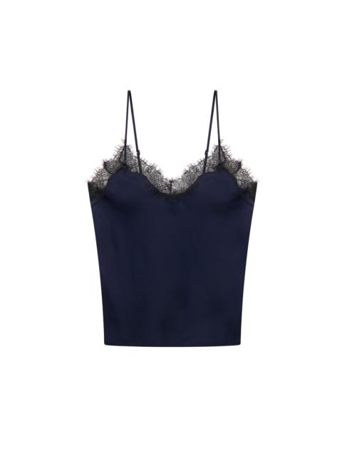 A.L.C. Annabelle Silk and Lace Camisole Top