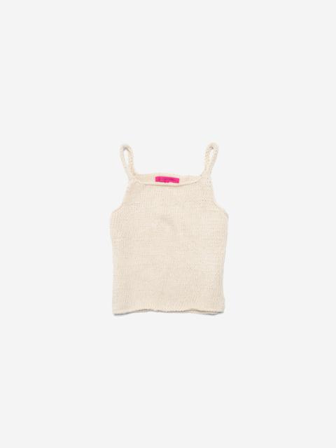 The Elder Statesman KNIT WOMEN'S STRAPPY TANK