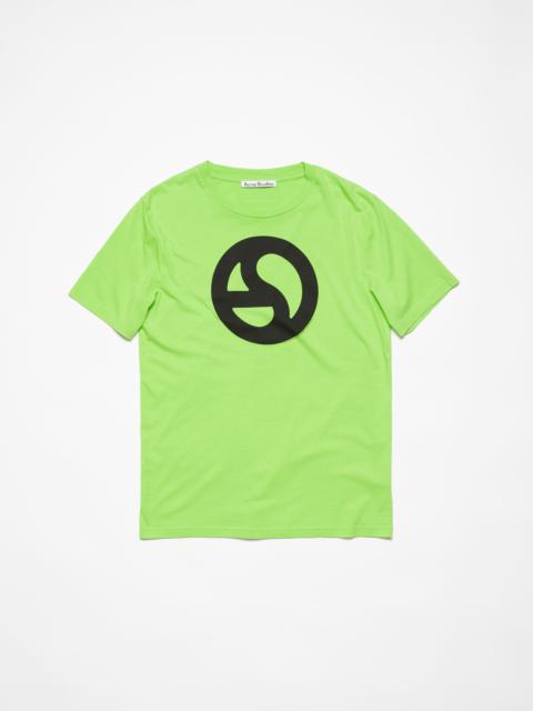 Acne Studios Printed t-shirt - Sharp green