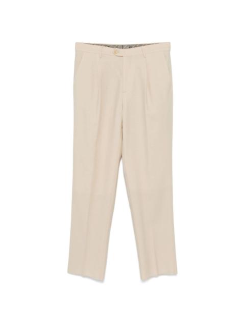 Etro pleated wool trousers