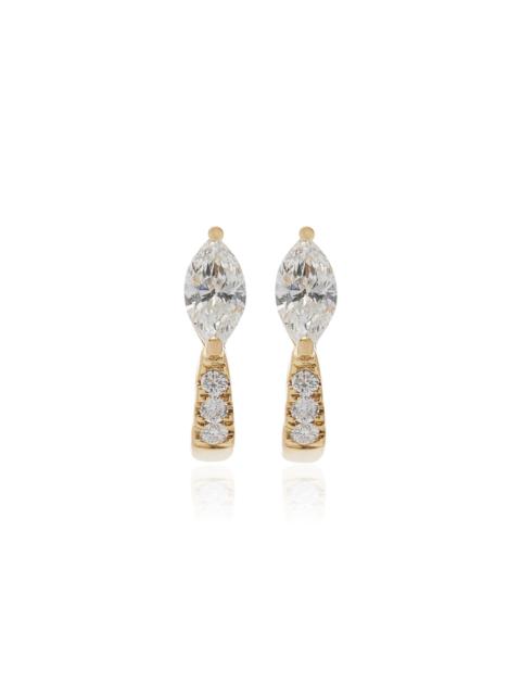 ANITA KO 18k Yellow Gold Diamond Earrings yellow