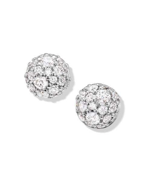 DAVID YURMAN Women's Petite Pavé Stud Earrings in 18K Yellow Gold - Diamond