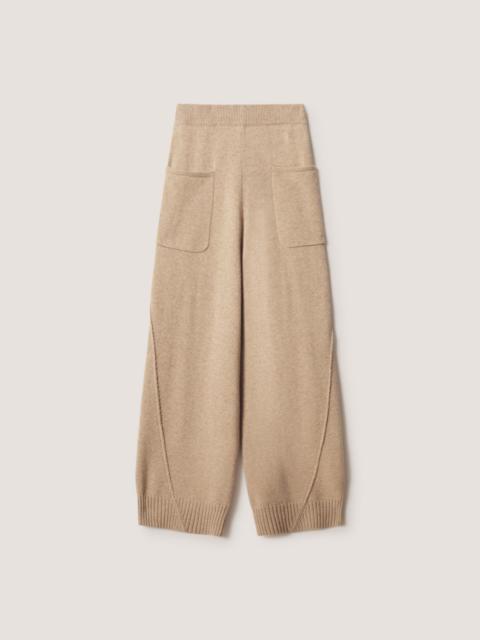 Maison Kitsuné PROFILE FOX WOOL KNITTED PANTS