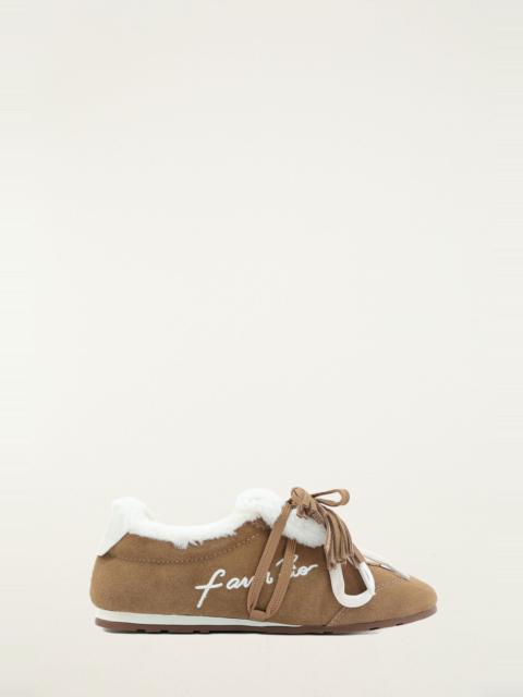 FARM RIO Farm Shearling Sneakerina