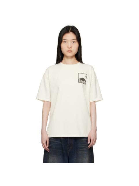 Rhude Off-White Rhude Chevron T-shirt