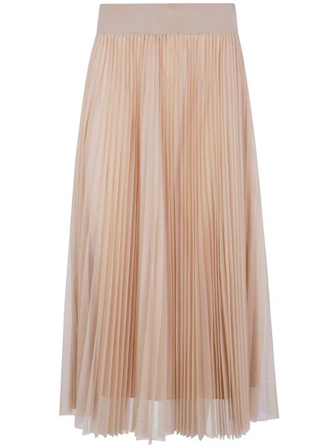 FABIANA FILIPPI Pleated Tulle Wide Skirt