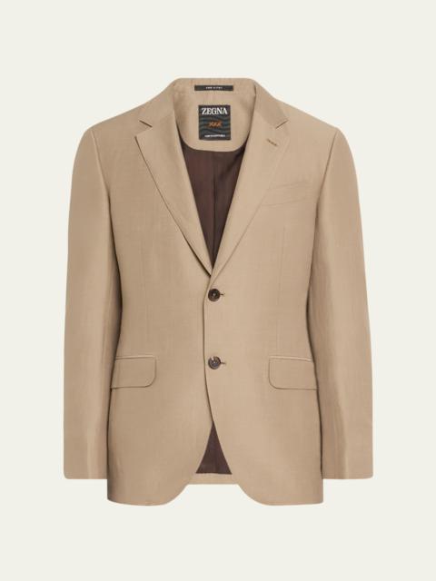 ZEGNA Men's Centoventimila Wool-Linen Suit