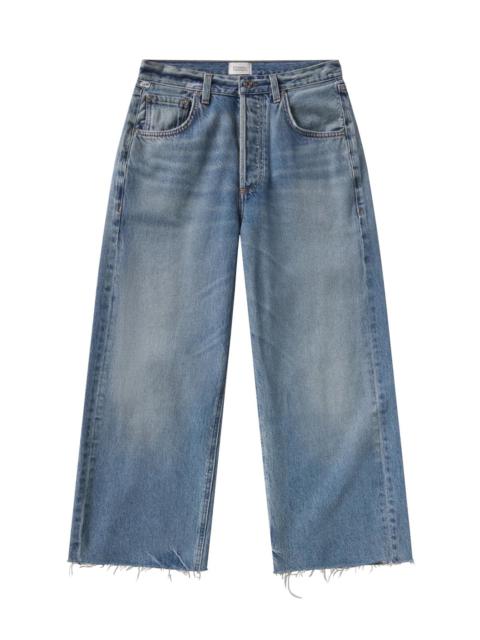 AYLA RAW HEM CROP JEAN TELEGRAPH