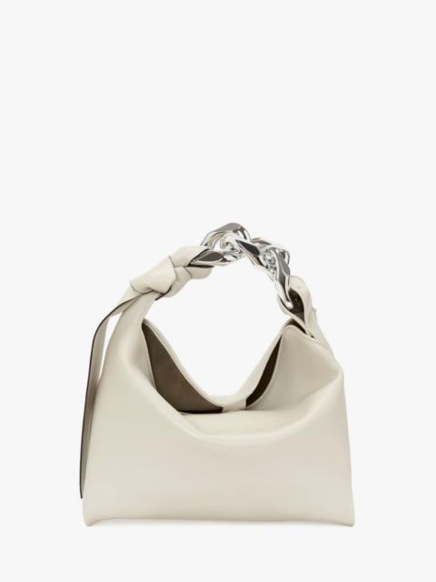 JW Anderson SMALL CHAIN HOBO - LEATHER SHOULDER BAG