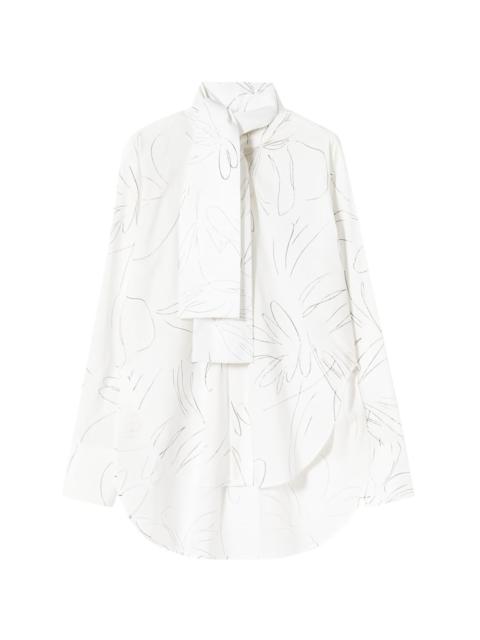 Plan C floral-print blouse