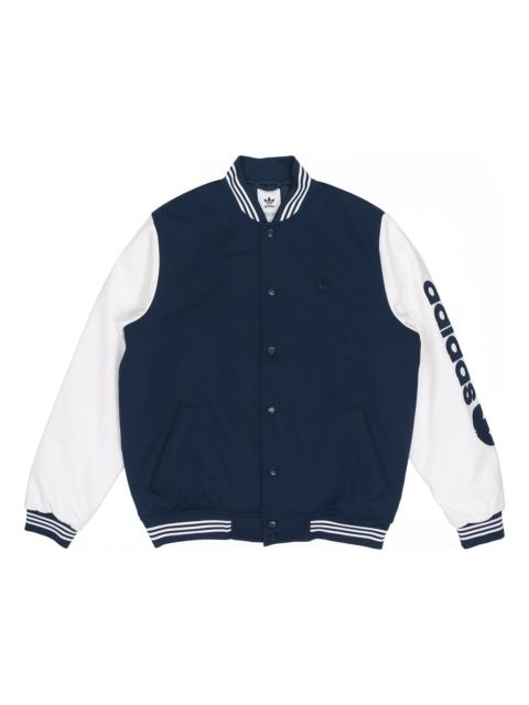 adidas originals Varsity Bomber Sports Jacket Blue GE1346