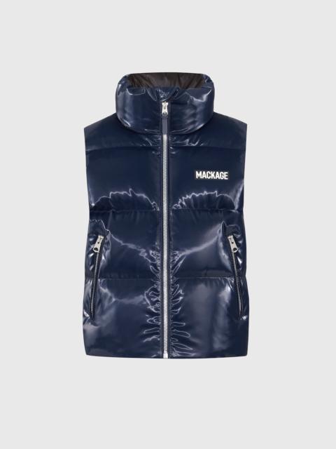 MACKAGE KANE-GLO High-Gloss Down Vest