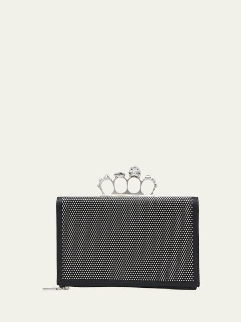 Alexander McQueen Punk Studded Flat Pouch Bag