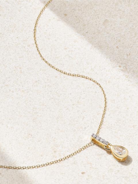 MATEO 14-karat Gold Diamond Necklace