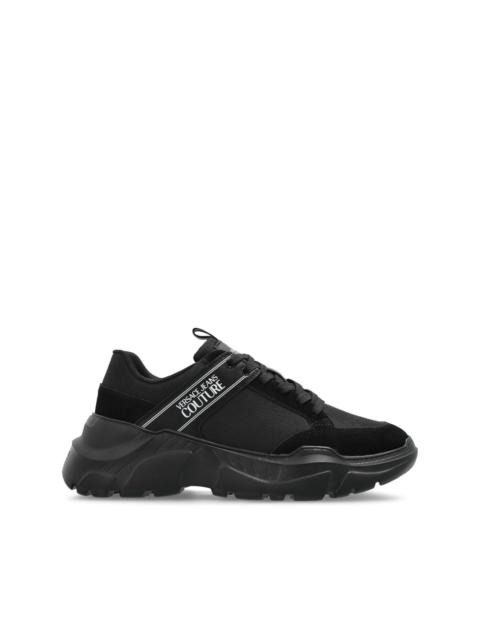 VERSACE JEANS COUTURE logo-print sneakers