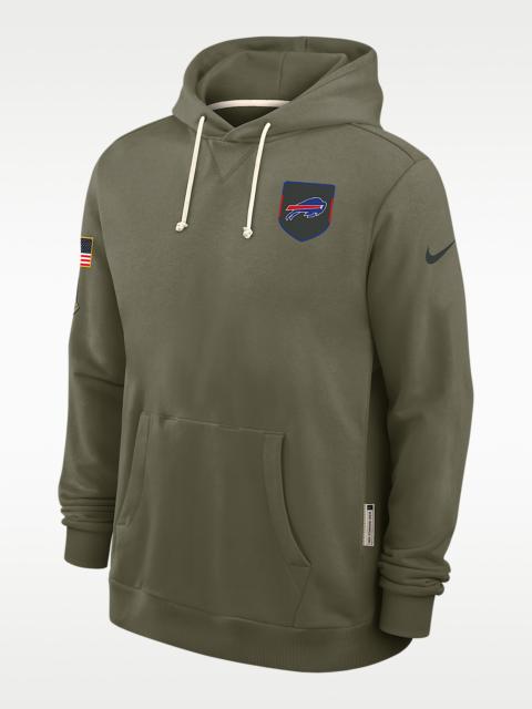 Nike Buffalo Bills Salute to Service Sideline Dominant Force Men's Nike Dri-FIT NFL Pullover Hoodie