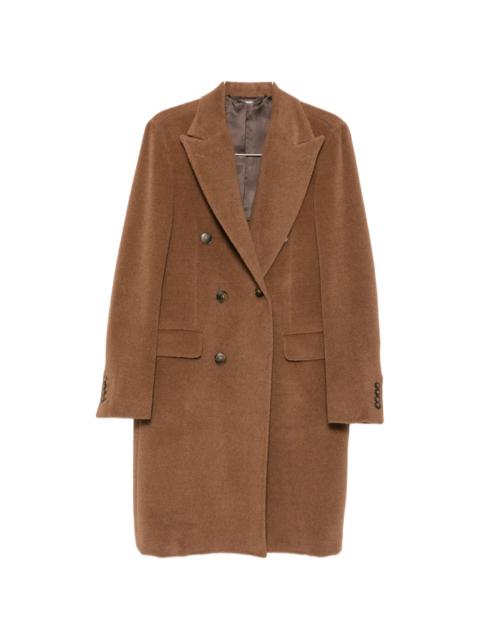 Canali Canali Double-breasted Peak-lapel Coat