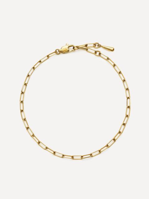 MISSOMA 18ct Gold-Plated Mini Paperclip Chain Bracelet