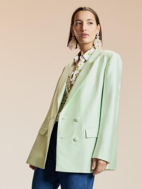 CYNTHIA ROWLEY The Breakers Double Breasted Blazer