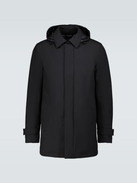 Herno Lightweight down-filled raincoat