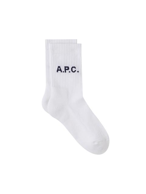A.P.C. Sky H socks
