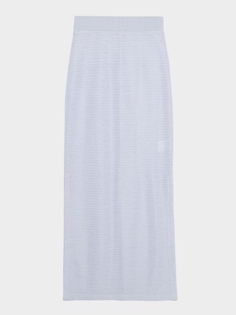 SIMKHAI Nicky Knit Midi Skirt