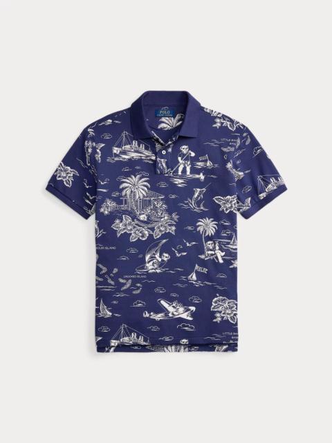 Polo Ralph Lauren Classic Fit Polo Bear Mesh Polo Shirt