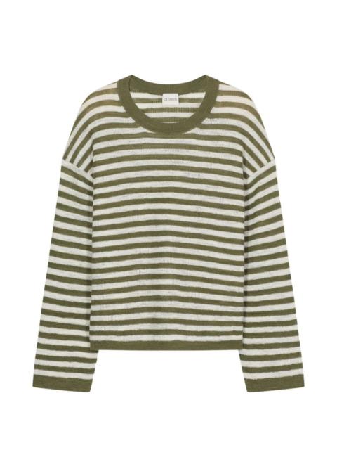 CLOSED striped crew-neck sweater