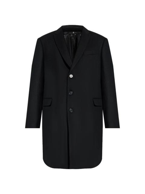 EMPORIO ARMANI single-breasted coat