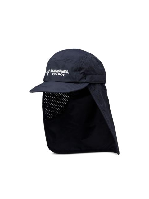 NEIGHBORHOOD logo-print panelled cap