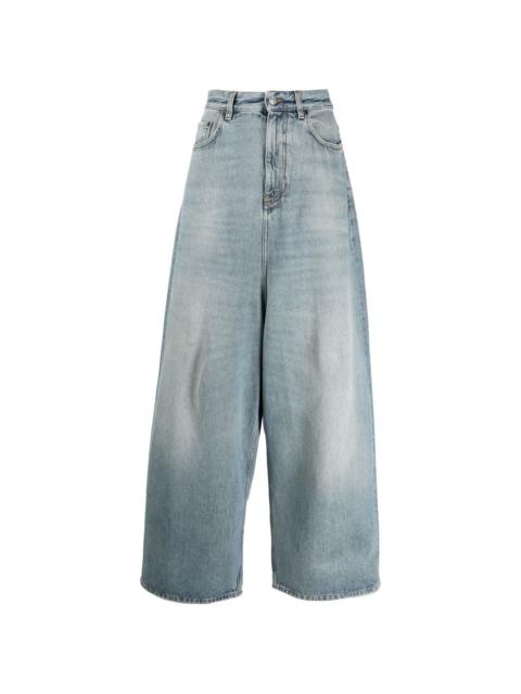 BALENCIAGA Low-crotch wide-leg jeans