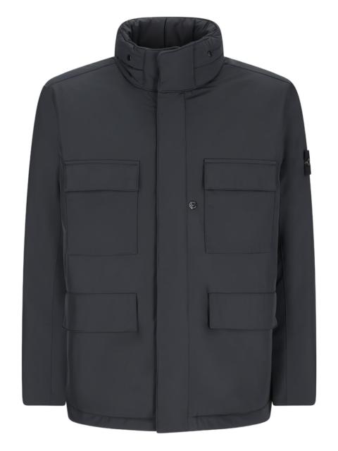 Compass-badge field jacket