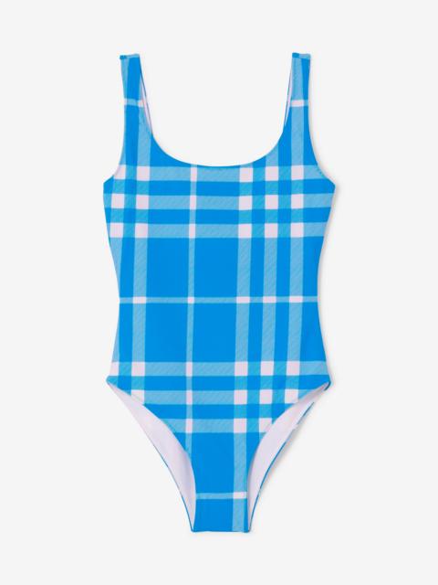 Burberry Check Stretch Nylon Swimsuit