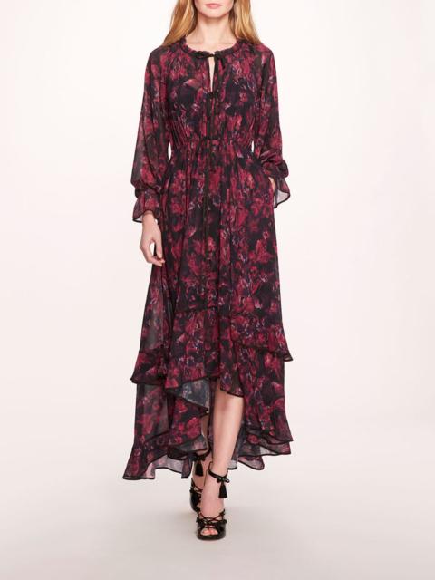 Marchesa POM MAXI DRESS