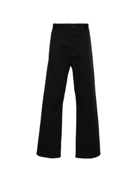 straight-leg trousers